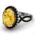 Glamorous Oval Citrine Ring - Jordyn No. 709 image 1