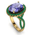 Glamorous Oval Tanzanite Ring - Jordyn No. 204 image 2
