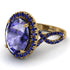 Glamorous Oval Tanzanite Ring - Jordyn No. 213 image 1