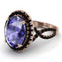 Glamorous Oval Tanzanite Ring - Jordyn No. 208 image 1