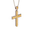 Glamorous Yellow Diamond Cross Pendant - Raymond No. 1002 image 2
