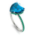 Heart Shape Blue Topaz Ring - Noelle No. 506 image 2