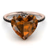 Heart Shape Brown Diamond Ring - Noelle No. 1108 image 3