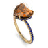 Heart Shape Brown Diamond Ring - Noelle No. 1113 image 3
