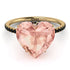 Heart Shape Morganite Ring - Noelle No. 907 image 3
