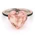 Heart Shape Morganite Ring - Noelle No. 908 image 2