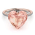 Heart Shape Morganite Ring - Noelle No. 902 image 2