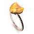 Heart Shape Yellow Diamond Ring - Noelle No. 1008 image 3