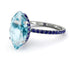 Hidden Halo Marquise Aquamarine Engagement Ring - Journey No. 415 image 1