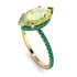 Hidden Halo Marquise Peridot Engagement Ring - Journey No. 704 image 3