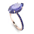 Hidden Halo Marquise Tanzanite Engagement Ring - Journey No. 214 image 3