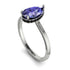 Hidden Halo Pear Tanzanite Engagement Ring - Mary No. 209 image 2