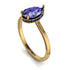 Hidden Halo Pear Tanzanite Engagement Ring - Mary No. 213 image 2