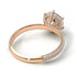 Hidden Halo Round Diamond Engagement Ring - Ashley No. 2 image 5