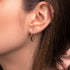Custom Hoop Geometrical Earrings - Kalani No. 1 (Copy) image 4