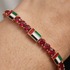 Ruby Tennis Bracelet with United Arab Emirates Flag no. 11 image 5