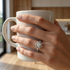 Lotus Flower Diamond ring - Lotus no. 3 image 3