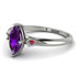 Marquise Amethyst Geometrical Engagement Ring - Reese No. 312 image 2