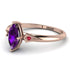 Marquise Amethyst Geometrical Engagement Ring - Reese No. 311 image 2
