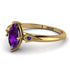 Marquise Amethyst Geometrical Engagement Ring - Reese No. 313 image 2