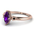 Marquise Amethyst Geometrical Engagement Ring - Reese No. 308 image 2