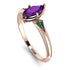 Marquise Amethyst Geometrical Engagement Ring - Reese No. 305 image 3