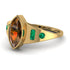 Marquise Bezel Brown Diamond Ring - Juliana No. 1104 image 3