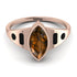 Marquise Bezel Brown Diamond Ring - Juliana No. 1108 image 1