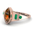 Marquise Bezel Brown Diamond Ring - Juliana No. 1105 image 3
