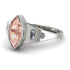 Marquise Bezel Morganite Ring - Juliana No. 903 image 3