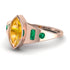 Marquise Bezel Yellow Diamond Ring - Juliana No. 1005 image 3