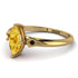 Marquise Citrine Geometrical Engagement Ring - Reese No. 607 image 2