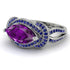 Milgrain Marquise Amethyst Engagement Ring - Marley No. 315 image 3
