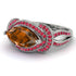 Milgrain Marquise Brown Diamond Engagement Ring - Marley No. 1112 image 3