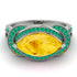 Milgrain Marquise Citrine Engagement Ring - Marley No. 606 image 3