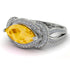 Milgrain Marquise Citrine Engagement Ring - Marley No. 603 image 2