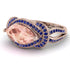 Milgrain Marquise Morganite Engagement Ring - Marley No. 914 image 2
