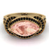 Milgrain Marquise Morganite Engagement Ring - Marley No. 907 image 3