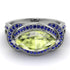 Milgrain Marquise Peridot Engagement Ring - Marley No. 715 image 2