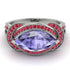 Milgrain Marquise Tanzanite Engagement Ring - Marley No. 212 image 2