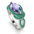 Milgrain Marquise Tanzanite Engagement Ring - Marley No. 206 image 1