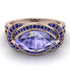 Milgrain Marquise Tanzanite Engagement Ring - Marley No. 214 image 2