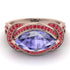 Milgrain Marquise Tanzanite Engagement Ring - Marley No. 211 image 2