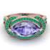 Milgrain Marquise Tanzanite Engagement Ring - Marley No. 205 image 2