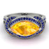 Milgrain Marquise Yellow Diamond Engagement Ring - Marley No. 1015 image 3