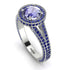 Milgrain Round Tanzanite Engagement Ring - Payton No. 215 image 3