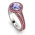 Milgrain Round Tanzanite Engagement Ring - Payton No. 212 image 3