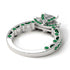 Modern Geometric Diamond Gold Engagement Ring - Beverly No. 18 image 4