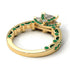 Modern Geometric Diamond Gold Engagement Ring - Beverly No. 16 image 2