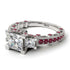 Modern Geometric Diamond Gold Engagement Ring - Beverly No. 48 image 2